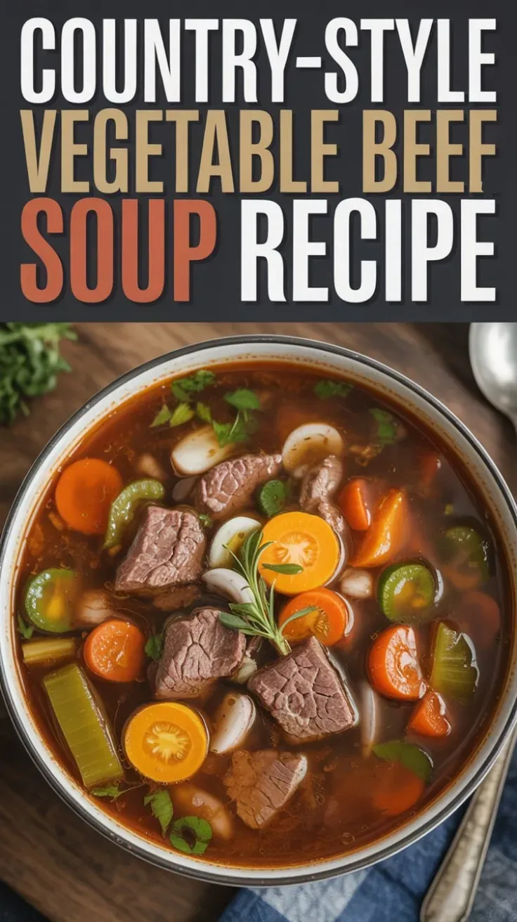 Country-Style Vegetable Beef Soup