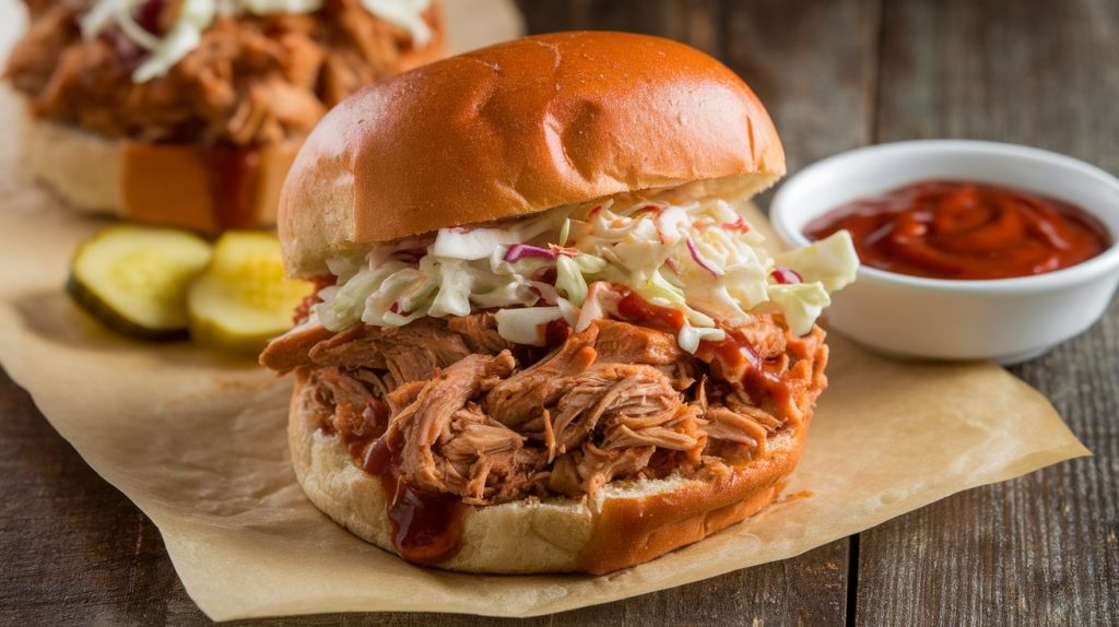 BBQ Pulled Chicken with Gluten-Free Buns