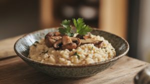 Vegan Mushroom Risotto Recipe