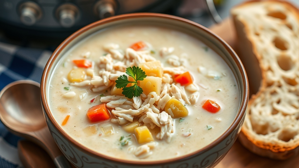 Cream of Chicken and Rice Soup