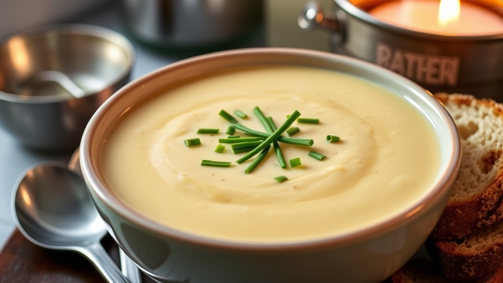 Buttered Leek and Potato Soup