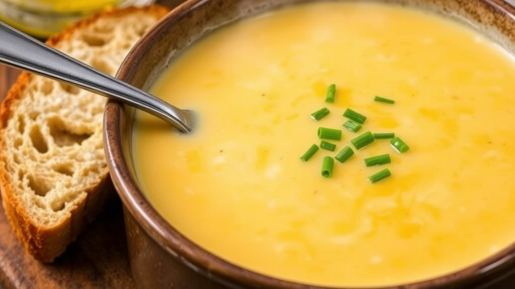 Cheddar and Beer Soup