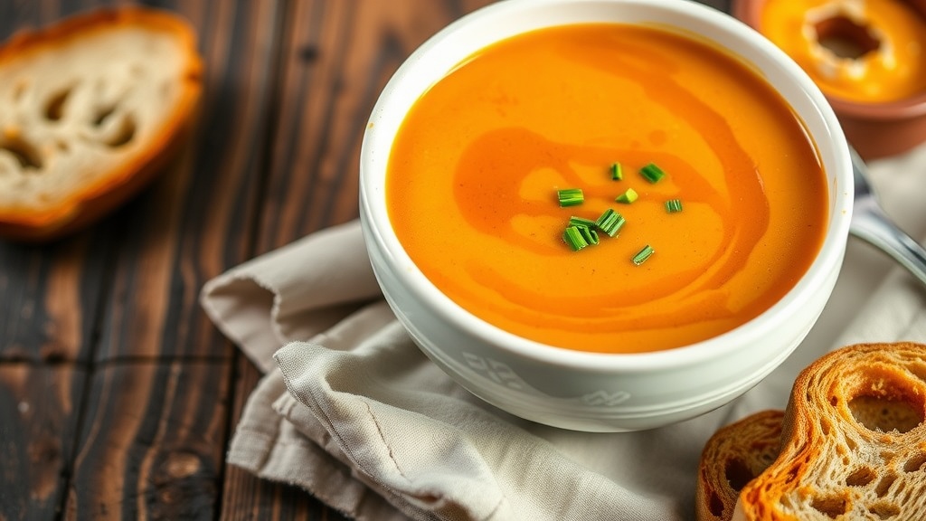 Sweet Potato and Maple Soup