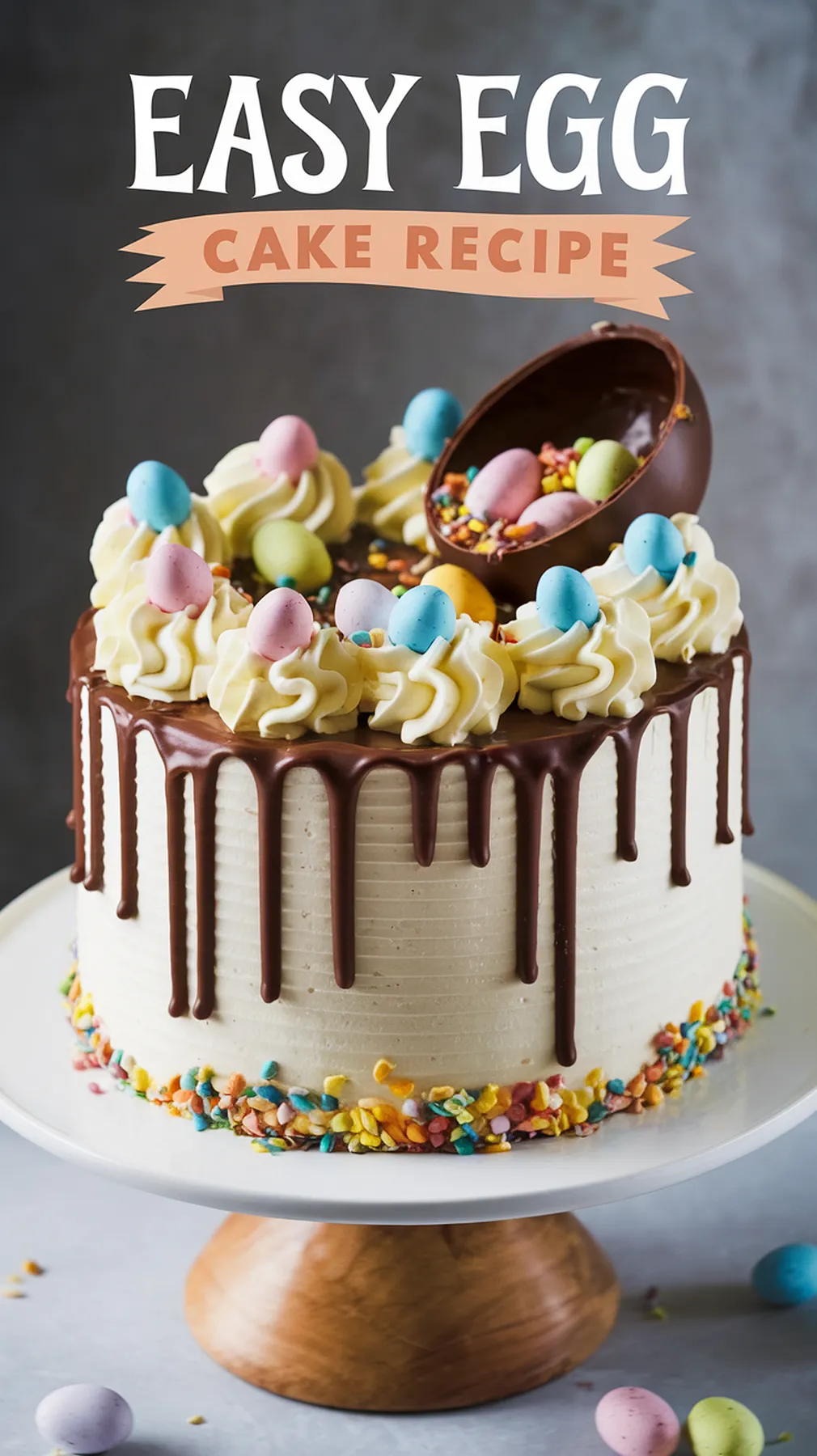 Easter Egg Cake