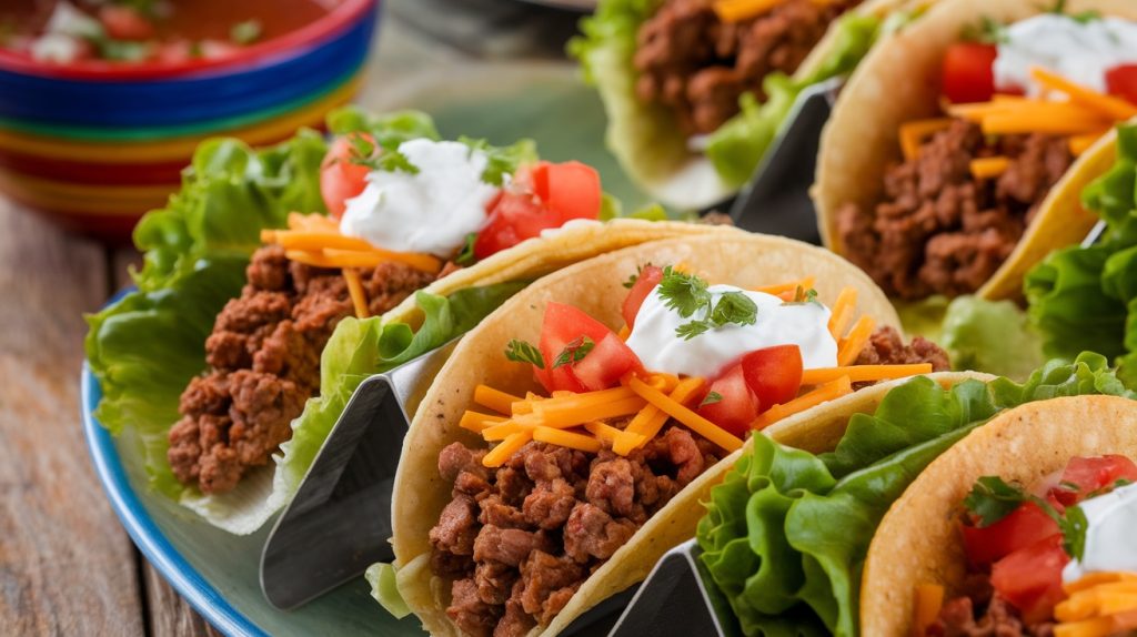 Gluten-Free Beef Tacos with Lettuce Wraps