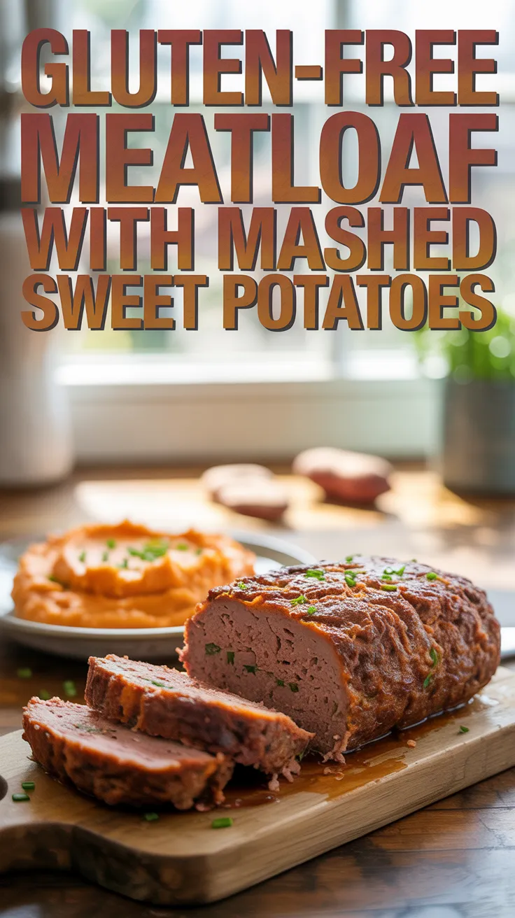 Gluten-Free Meatloaf with Mashed Sweet Potatoes