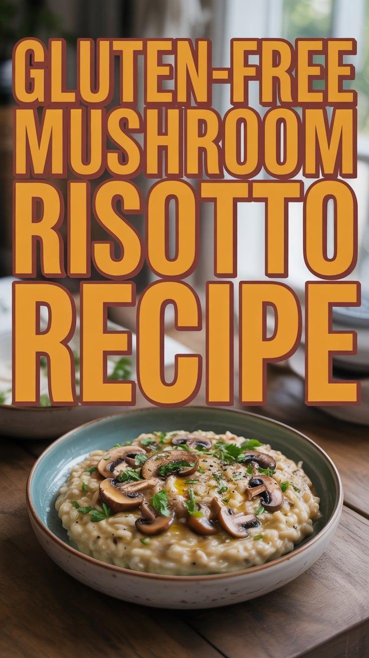 Gluten-Free Mushroom Risotto