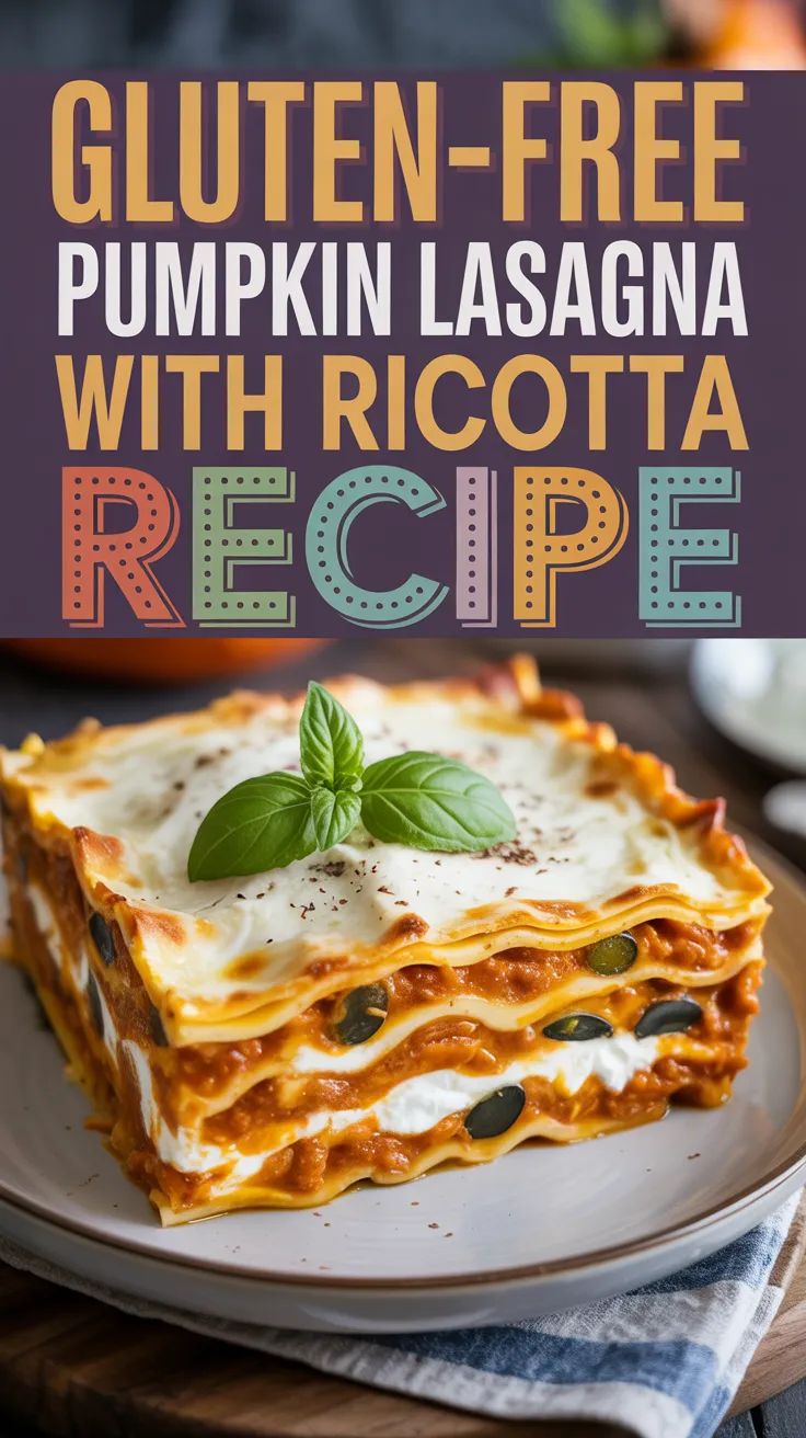 Gluten-Free Pumpkin Lasagna with Ricotta
