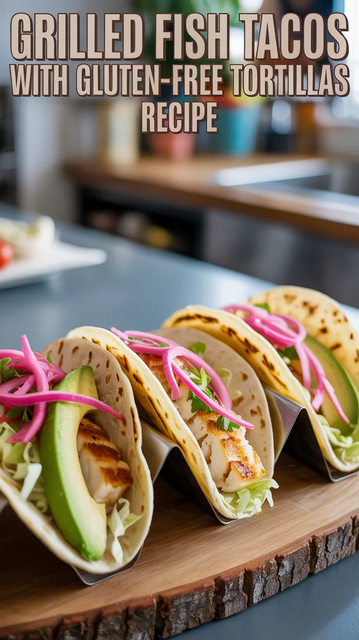 Grilled Fish Tacos with Gluten-Free Tortillas