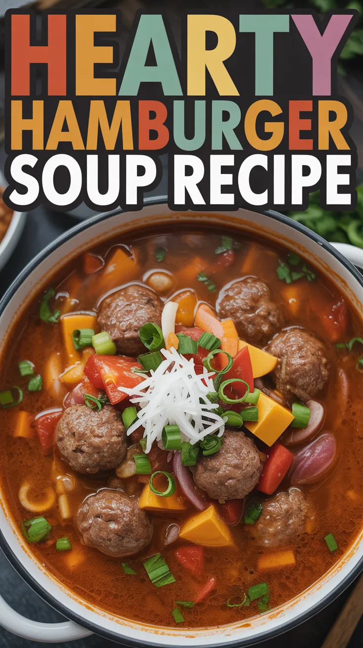 Hearty Hamburger Soup