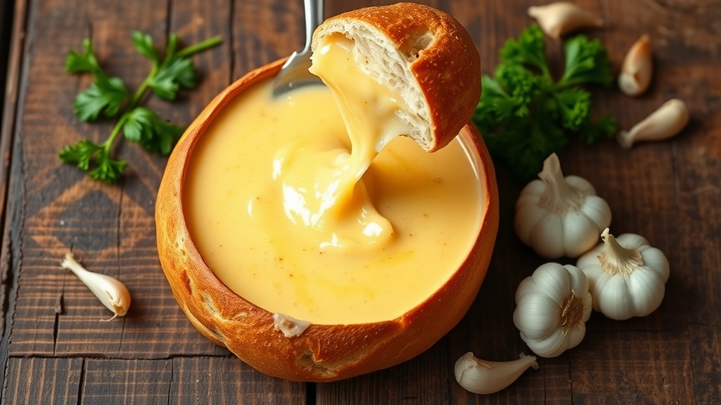 Cheesy French Bread Soup