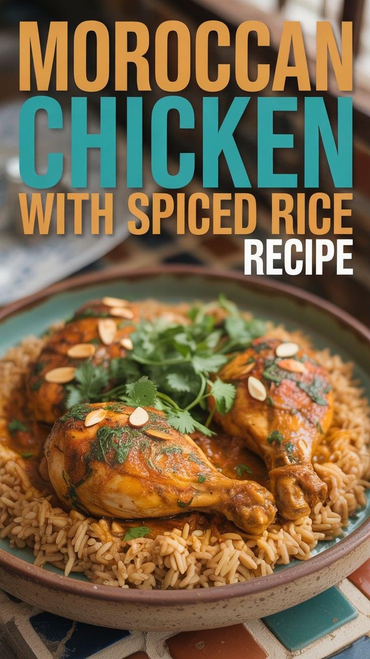Moroccan Chicken with Spiced Rice