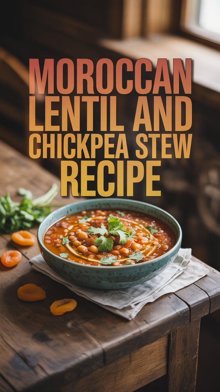 Moroccan Lentil and Chickpea Stew