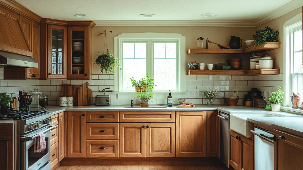 Oak Kitchen Cabinets