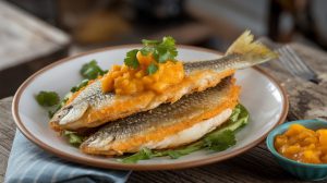 Pan-Fried Tilapia with Mango Chutney