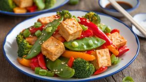 Gluten-Free Veggie Stir-Fry with Tofu