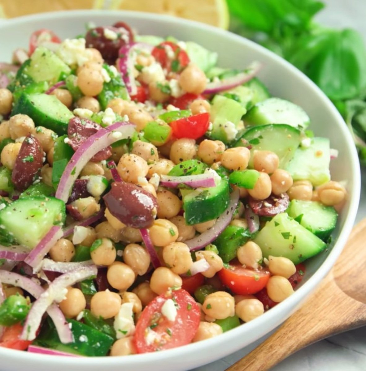 Roasted Vegetable and Chickpea Salad Recipe