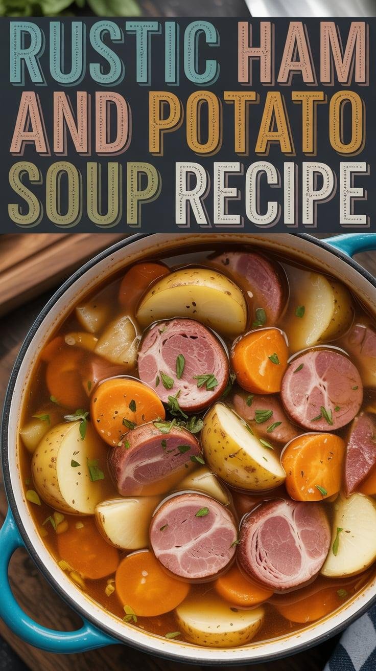 Rustic Ham and Potato Soup