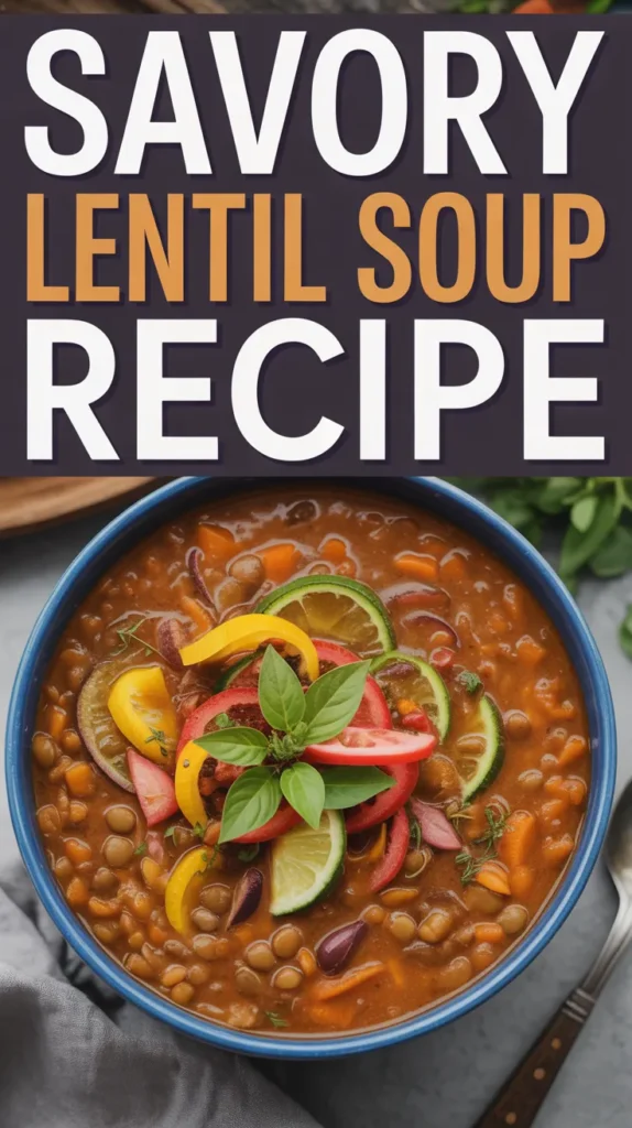Savory Lentil Soup
