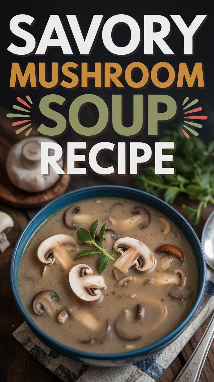 Savory Mushroom Soup
