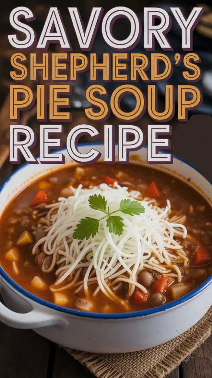 Savory Shepherd’s Pie Soup