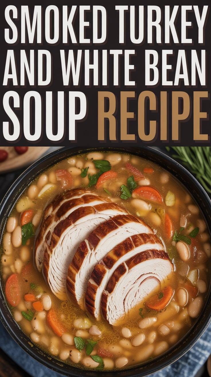 Smoked Turkey and White Bean Soup