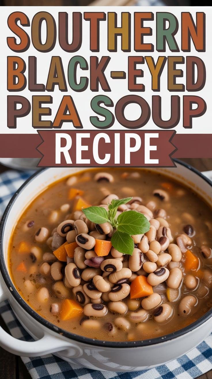 Southern Black-Eyed Pea Soup