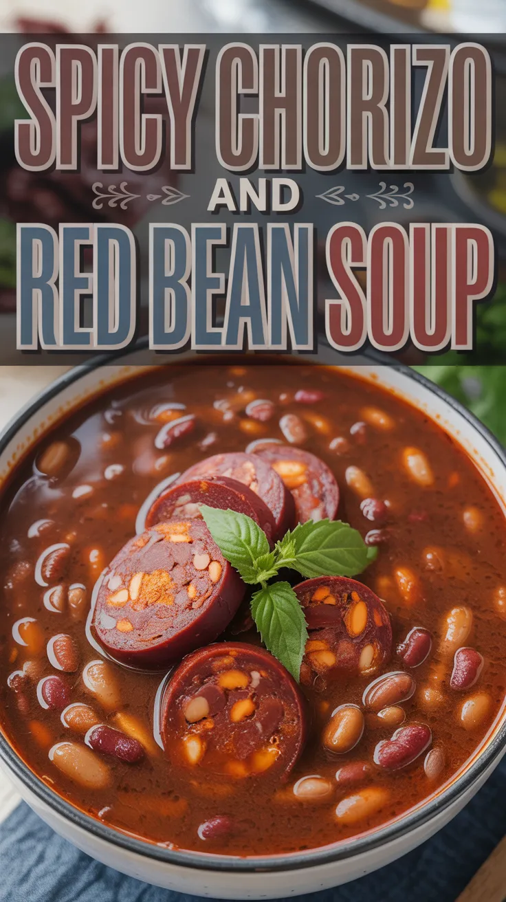 Spicy Chorizo and Red Bean Soup