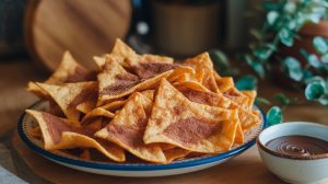 Cinnamon Sugar Tortilla Chips