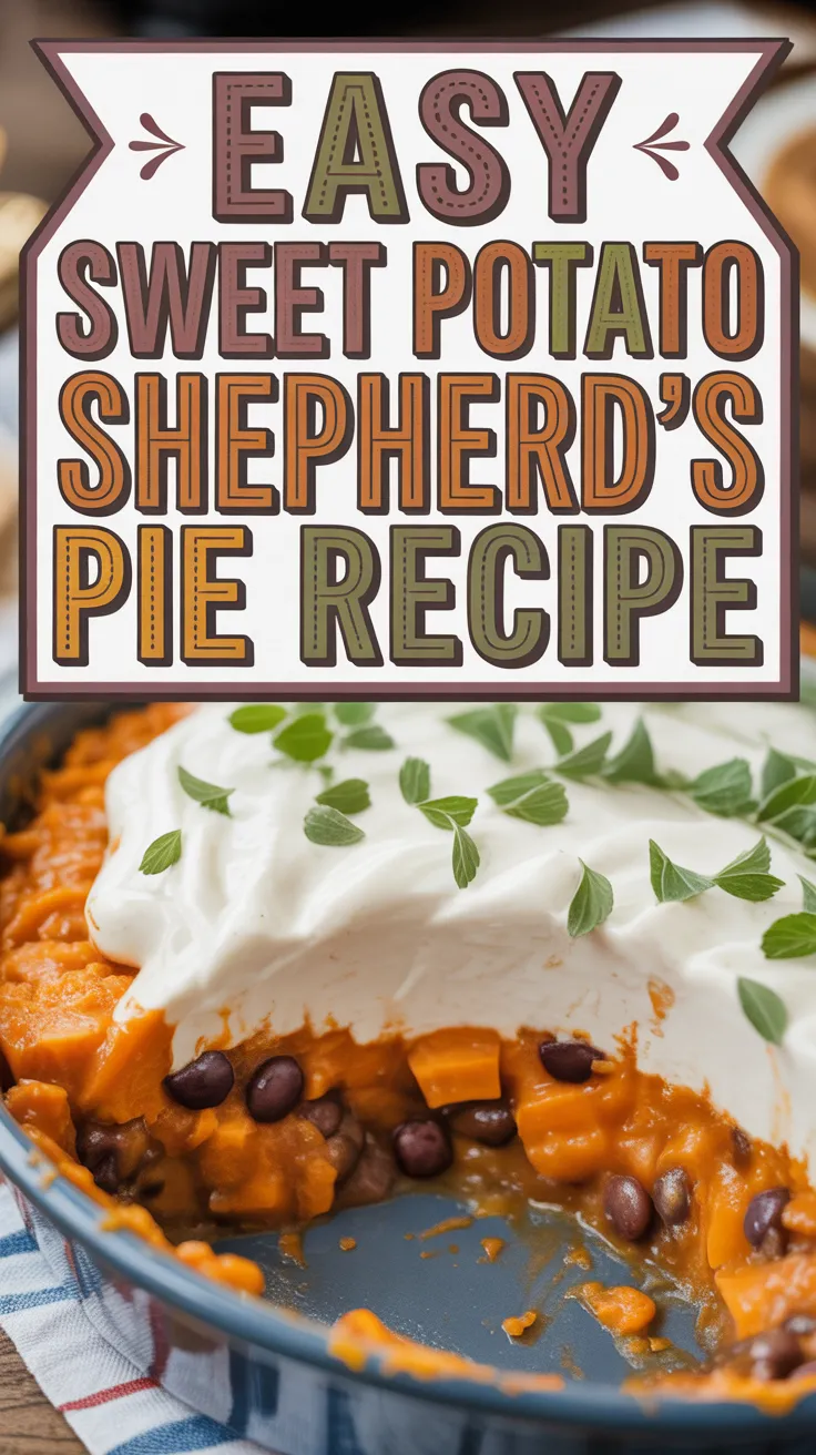 Sweet Potato Shepherd’s Pie