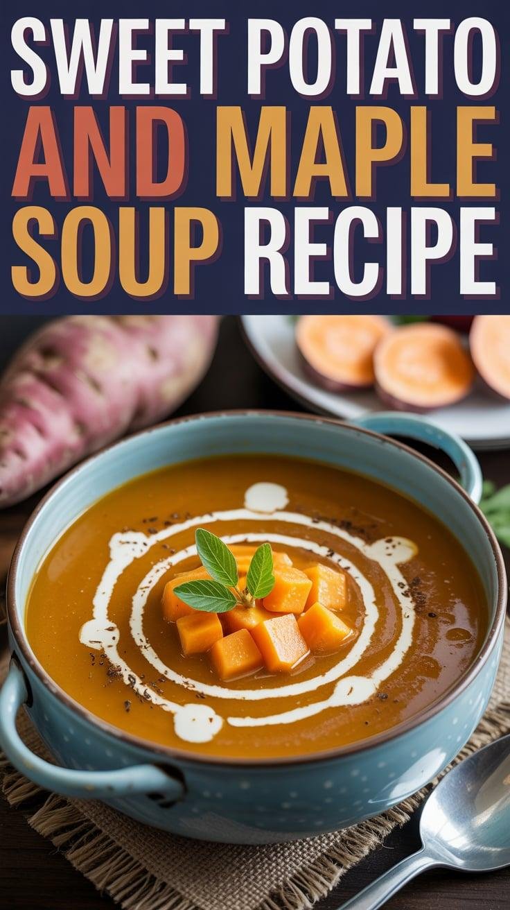 Sweet Potato and Maple Soup