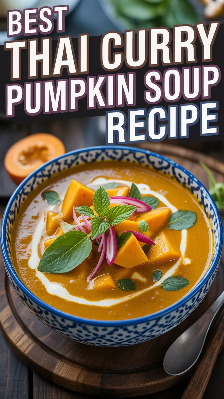 Thai Curry Pumpkin Soup