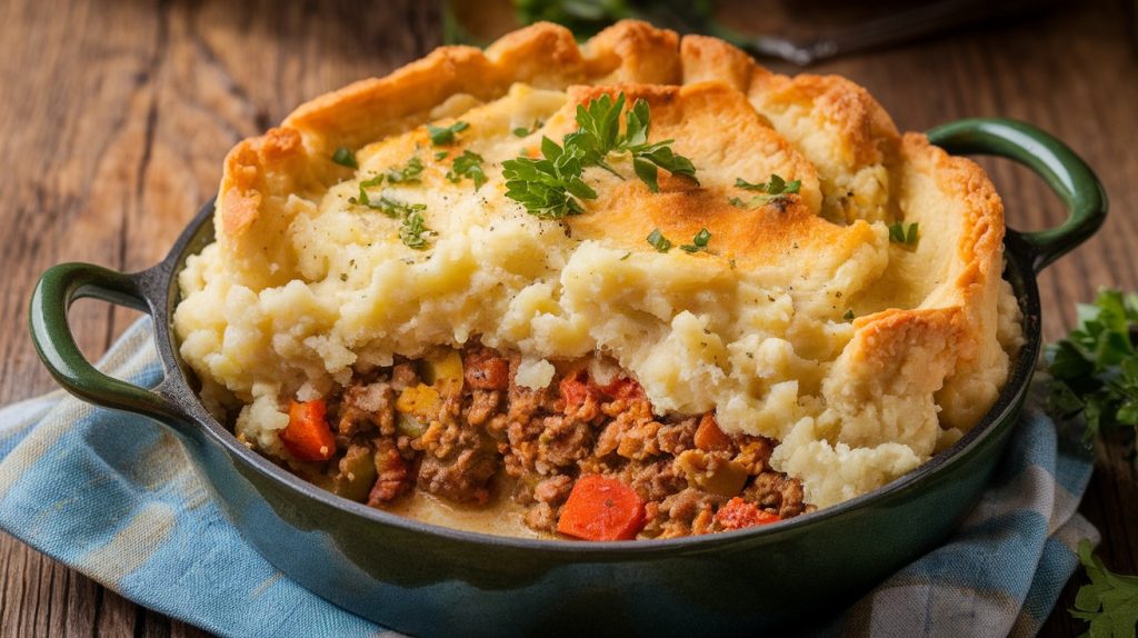 Gluten-Free Shepherd’s Pie with Mashed Cauliflower