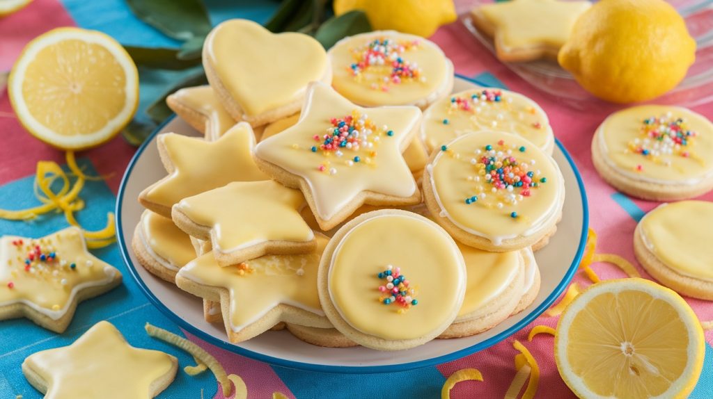 Lemon Cut Out Sugar Cookies