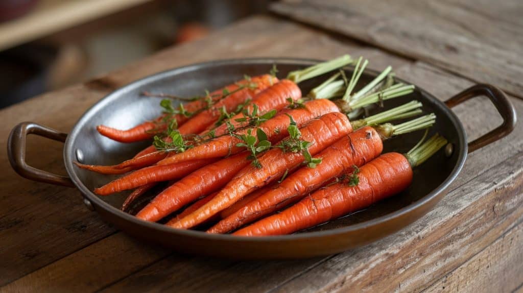 Skillet-Roasted Carrots