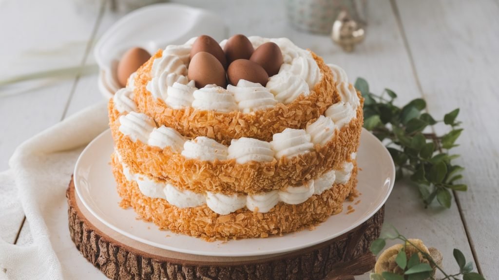 Coconut Nest Cake