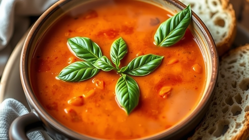 Creamy Tomato Basil Soup