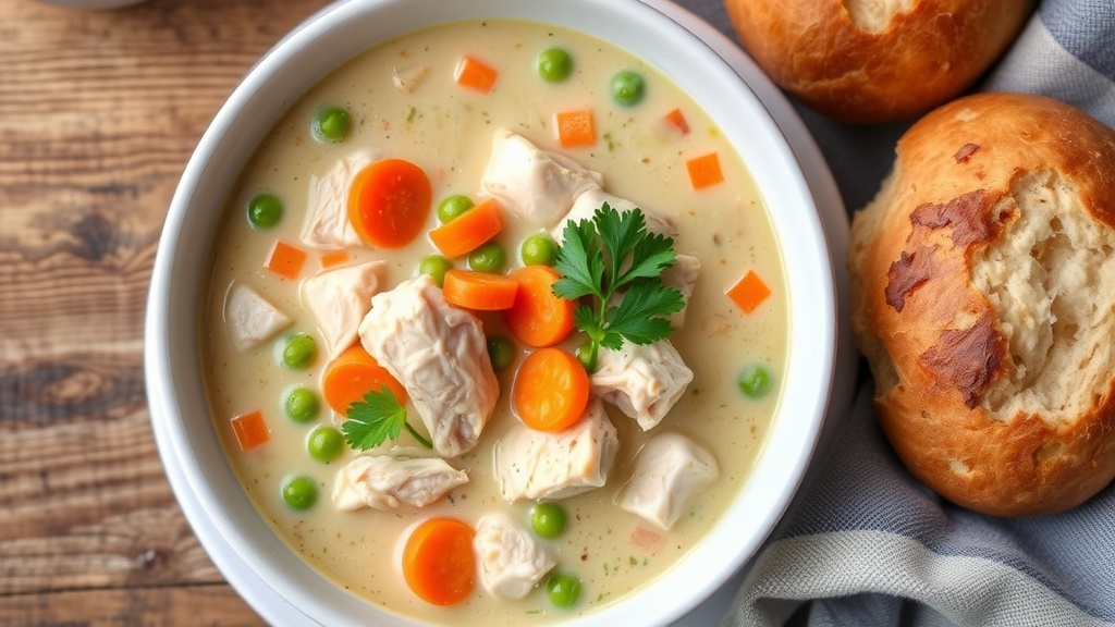 Farmhouse Creamy Chicken Soup