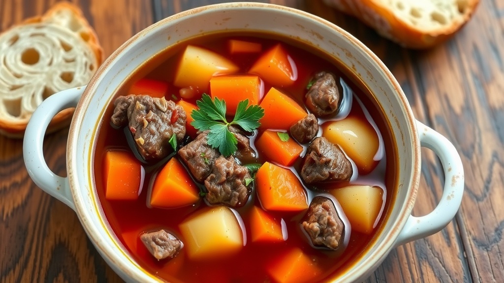 Homemade Beef Stew Soup