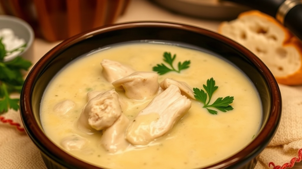 Creamy Chicken Alfredo Soup