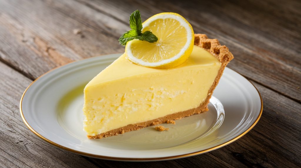 Zesty Lemon Icebox Pie