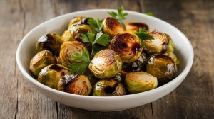 Vegan Roasted Brussels Sprouts with Balsamic Glaze Recipe