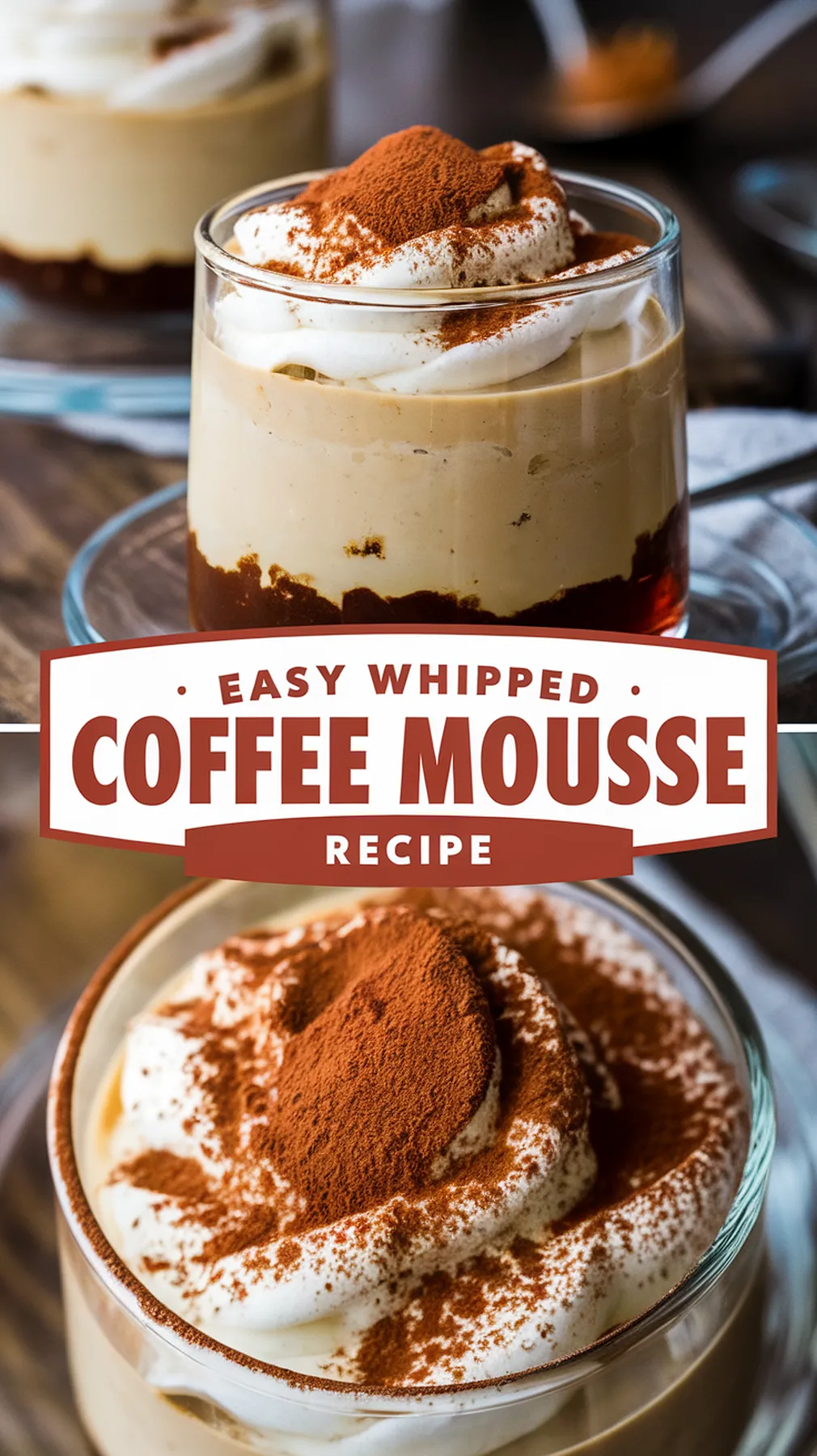 Whipped Coffee Mousse