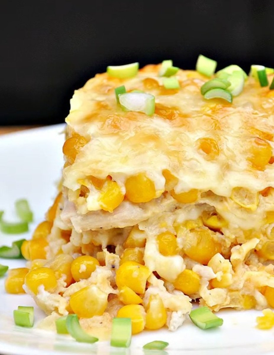 creamy chicken corn casserole