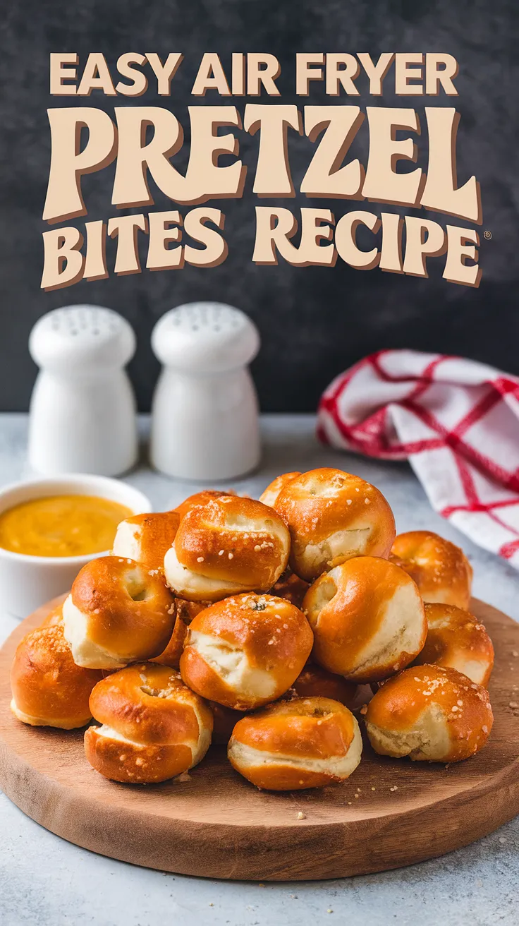 Air Fryer Pretzel Bites