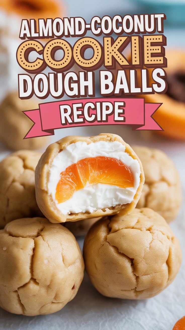 Almond-Coconut Cookie Dough Balls