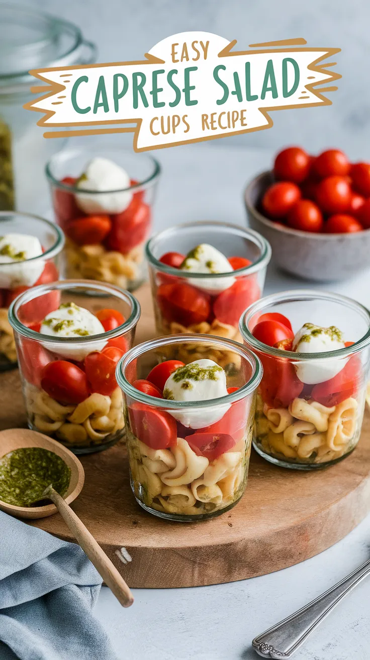 Caprese Salad Cups