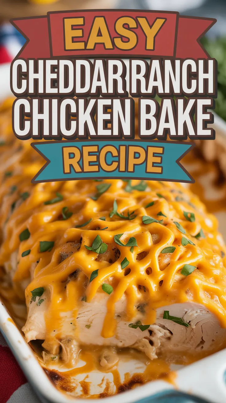 Cheddar Ranch Chicken Bake