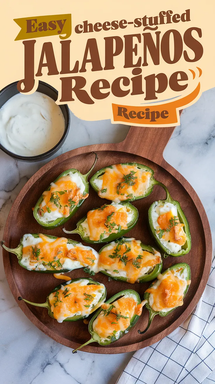 Cheese-Stuffed Jalapeños