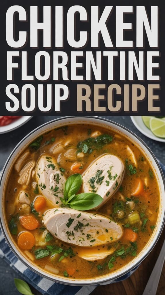 Chicken Florentine Soup